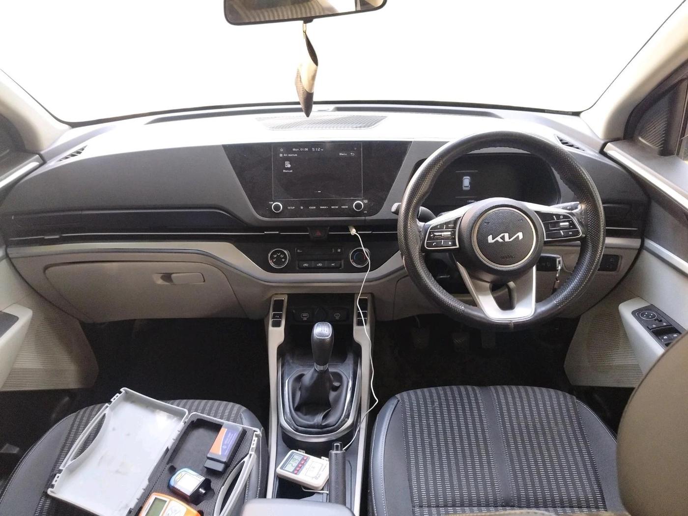 2023 KIA CARENS PRESTIGE 1.5 PETROL 7 STR, Petrol, Manual, 13,340 km, interior