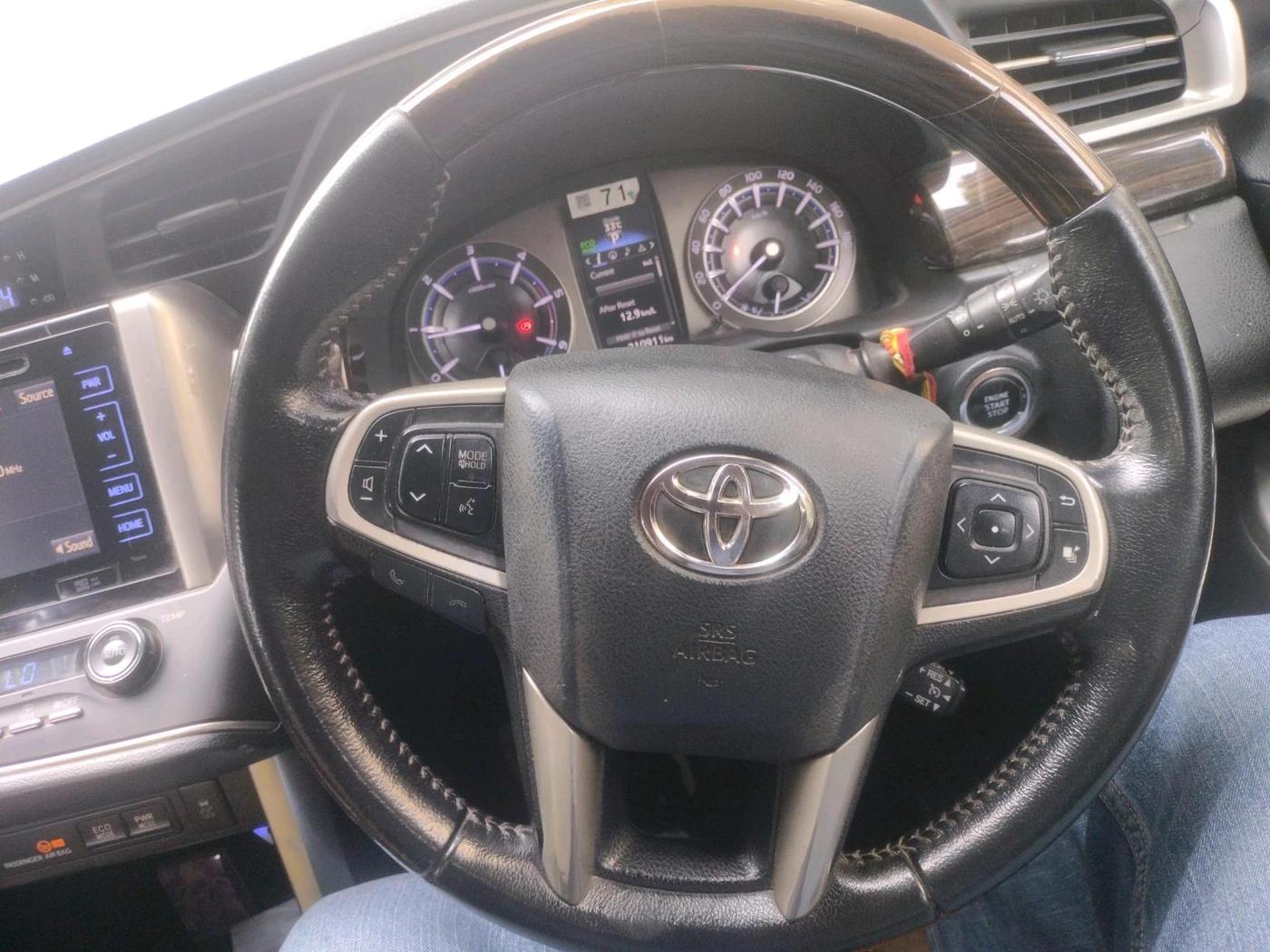 2016 Toyota Innova Crysta 2.8 ZX AT 7 STR, Diesel, Automatic, 2,10,911 km, interior