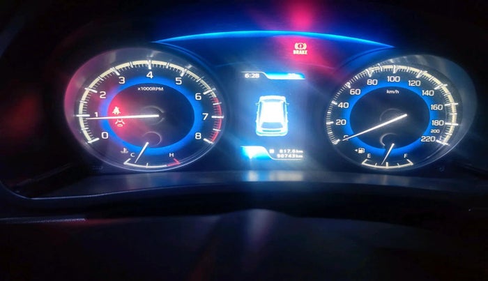 2017 Maruti Baleno ZETA CVT PETROL 1.2, Petrol, Automatic, 91,000 km, interior