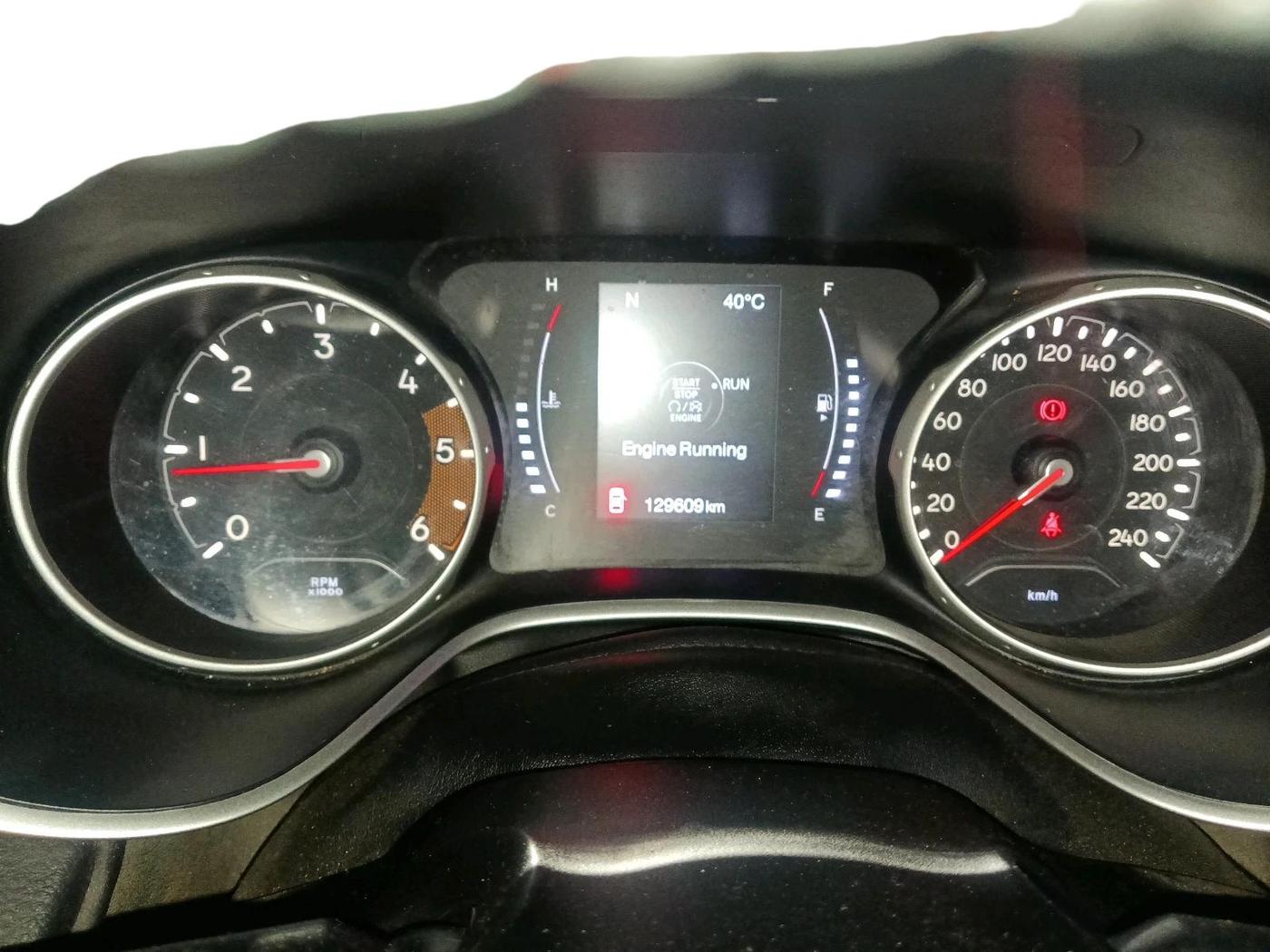 2018 Jeep Compass LIMITED 2.0 DIESEL, Diesel, Manual, 1,29,609 km, interior