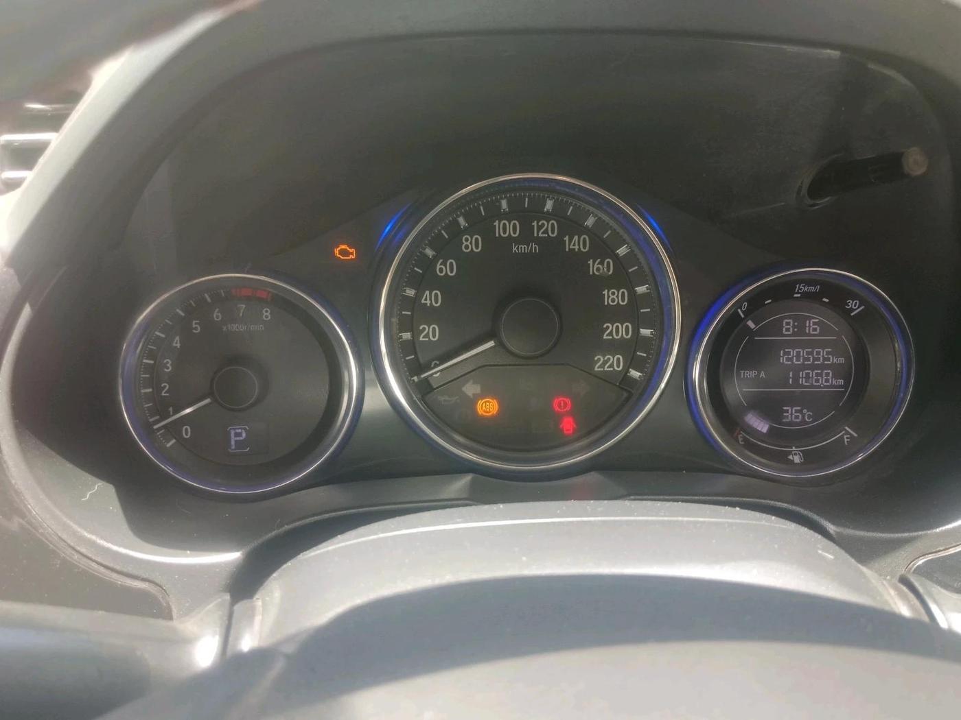 2014 Honda City 1.5L I-VTEC SV CVT, Petrol, Automatic, 1,20,595 km, interior