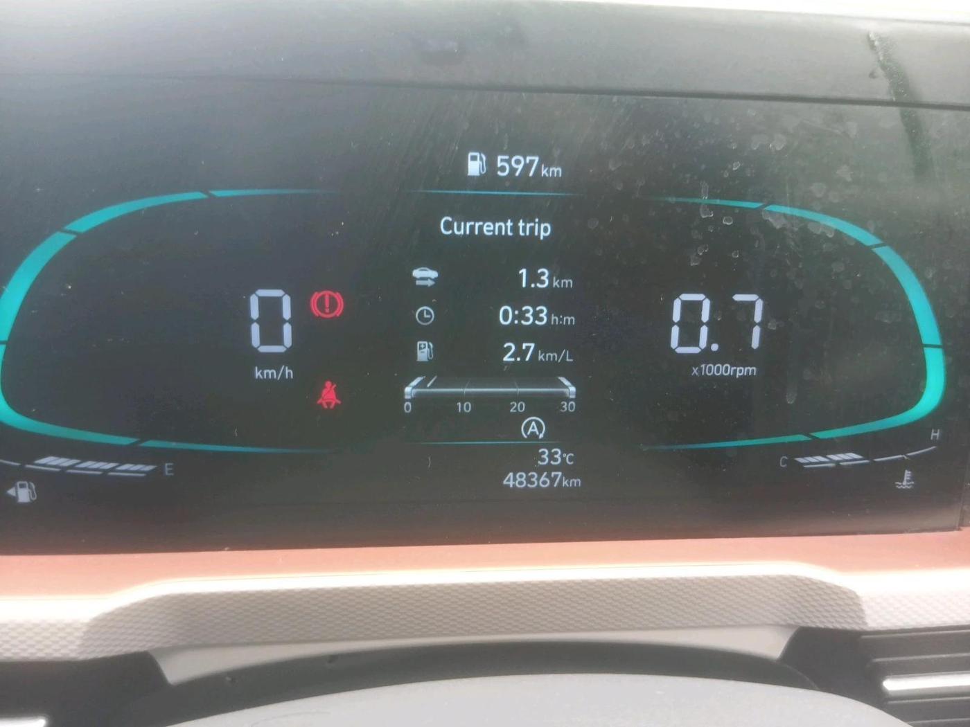 2024 Hyundai Creta E 1.5 DIESEL, Diesel, Manual, 48,367 km, interior