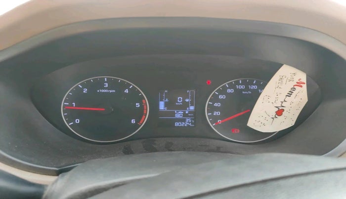 2019 Hyundai Elite i20 SPORTZ PLUS 1.4 CRDI, Diesel, Manual, 80,224 km, interior