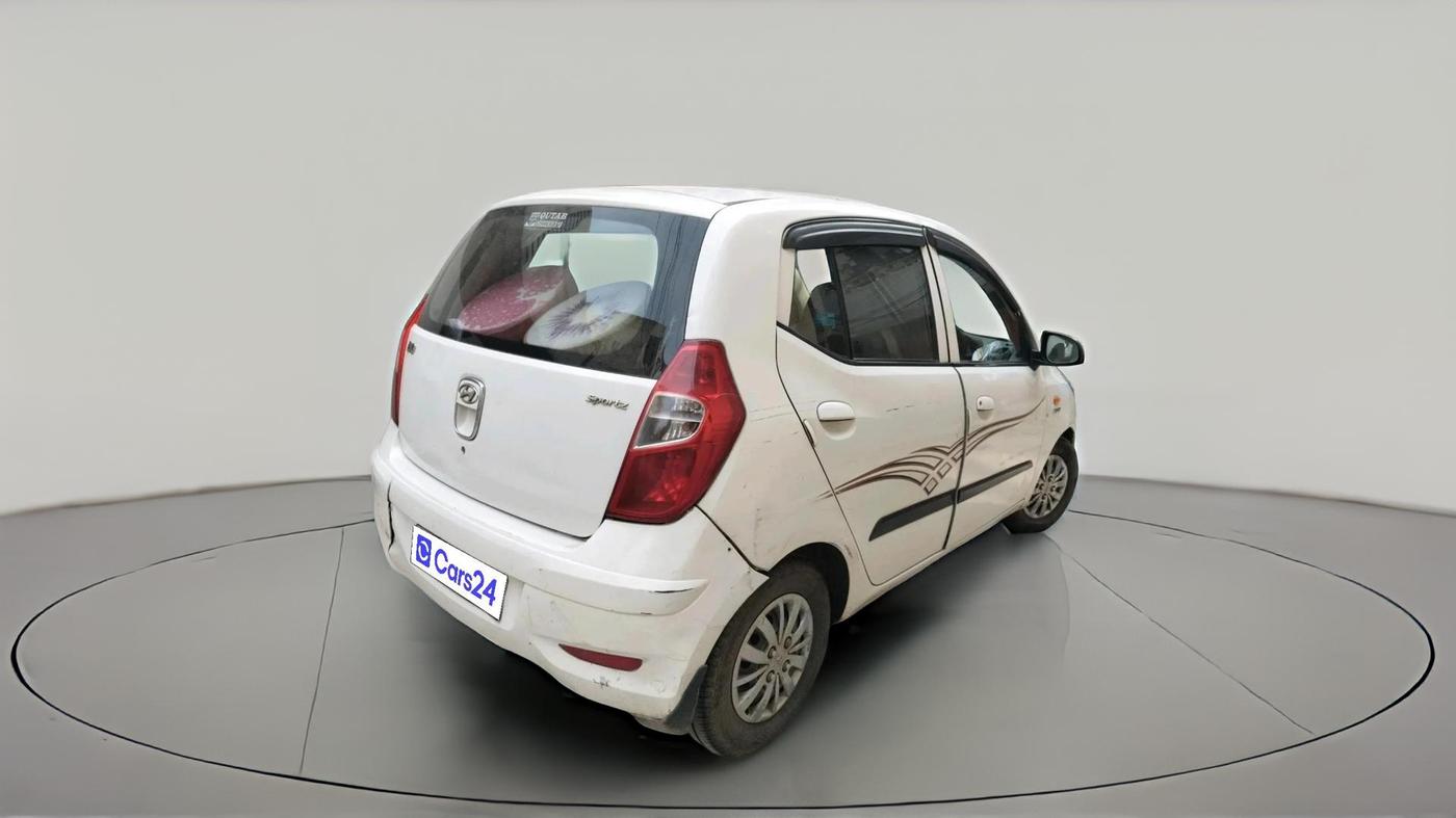 2013 Hyundai i10 SPORTZ 1.2, Petrol, Manual, 58,899 km, exterior