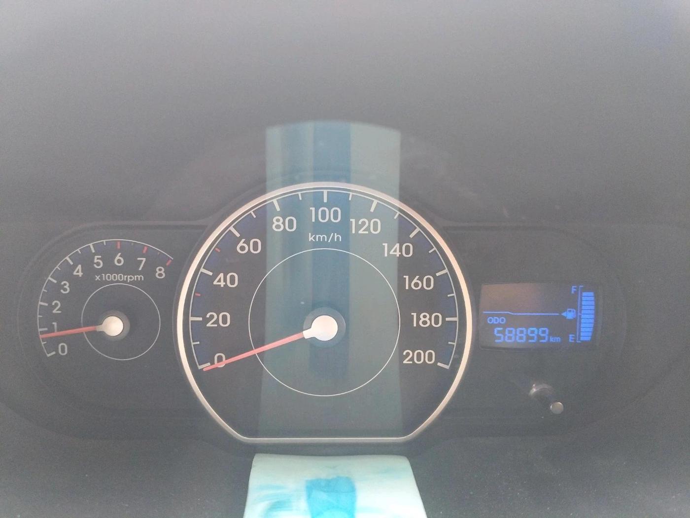 2013 Hyundai i10 SPORTZ 1.2, Petrol, Manual, 58,899 km, interior