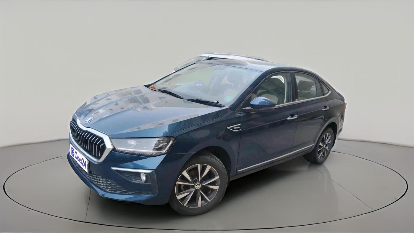 2023 Skoda SLAVIA STYLE 1.0L TSI MT, Petrol, Manual, 18,357 km, exterior
