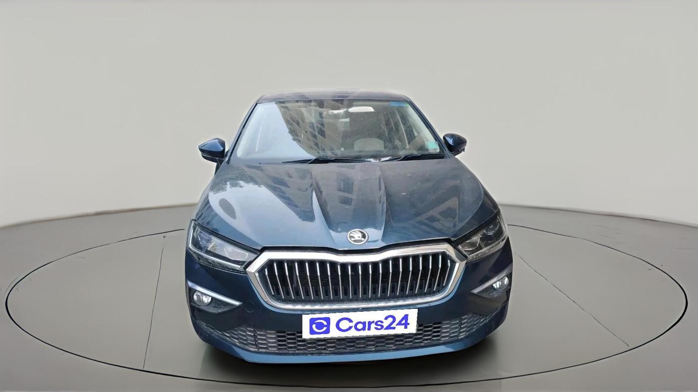 2023 Skoda SLAVIA STYLE 1.0L TSI MT, Petrol, Manual, 18,357 km, exterior