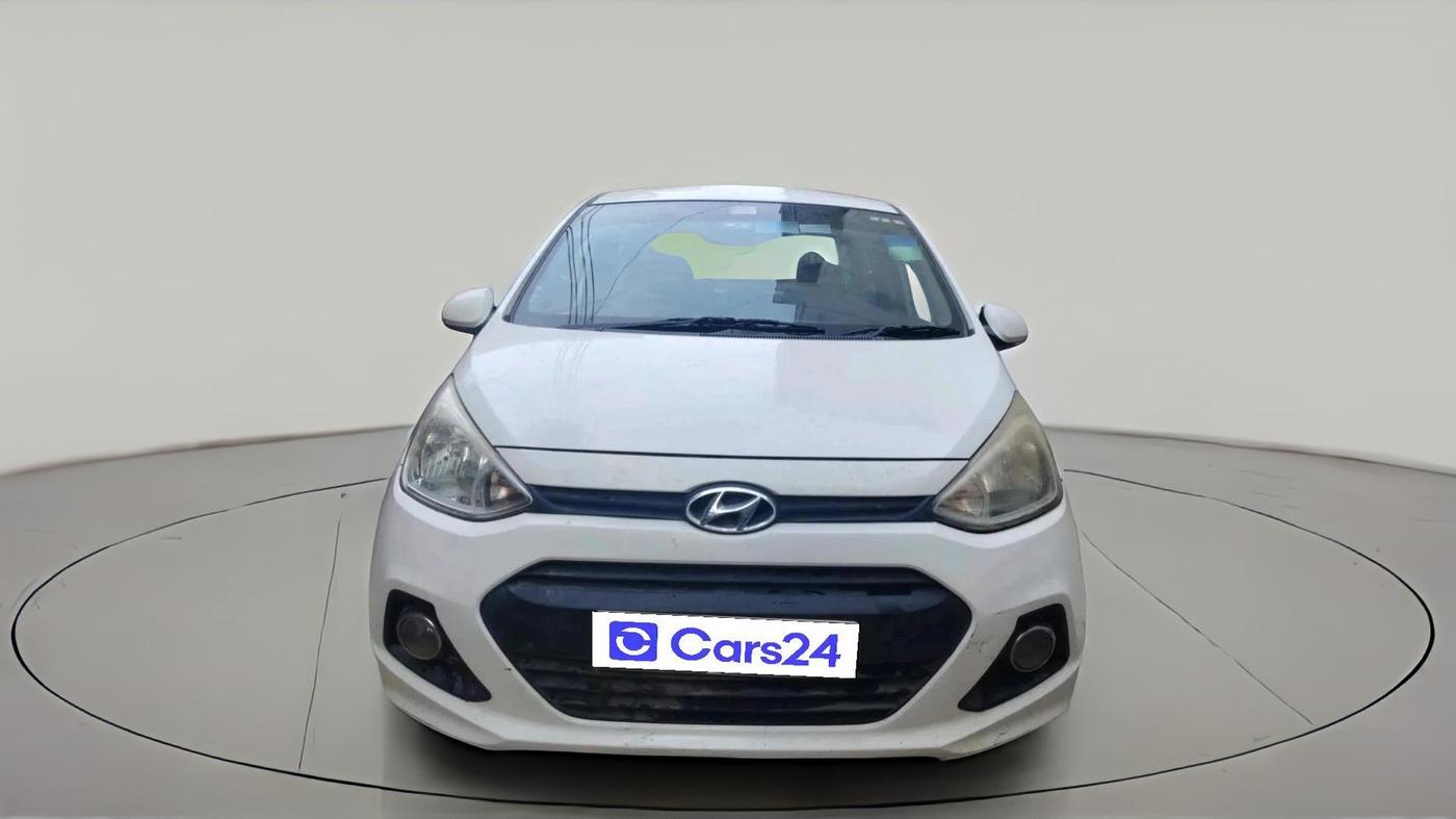 2014 Hyundai Xcent SX 1.2, CNG, Manual, 1,26,012 km, exterior