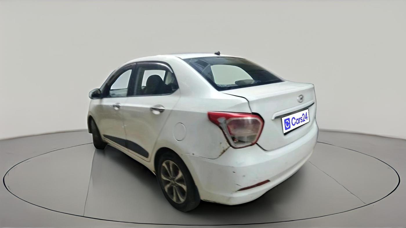 2014 Hyundai Xcent SX 1.2, CNG, Manual, 1,26,012 km, exterior