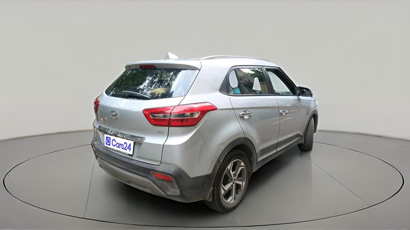 2019 Hyundai Creta SX AT 1.6 PETROL, Petrol, Automatic, 77,192 km, exterior