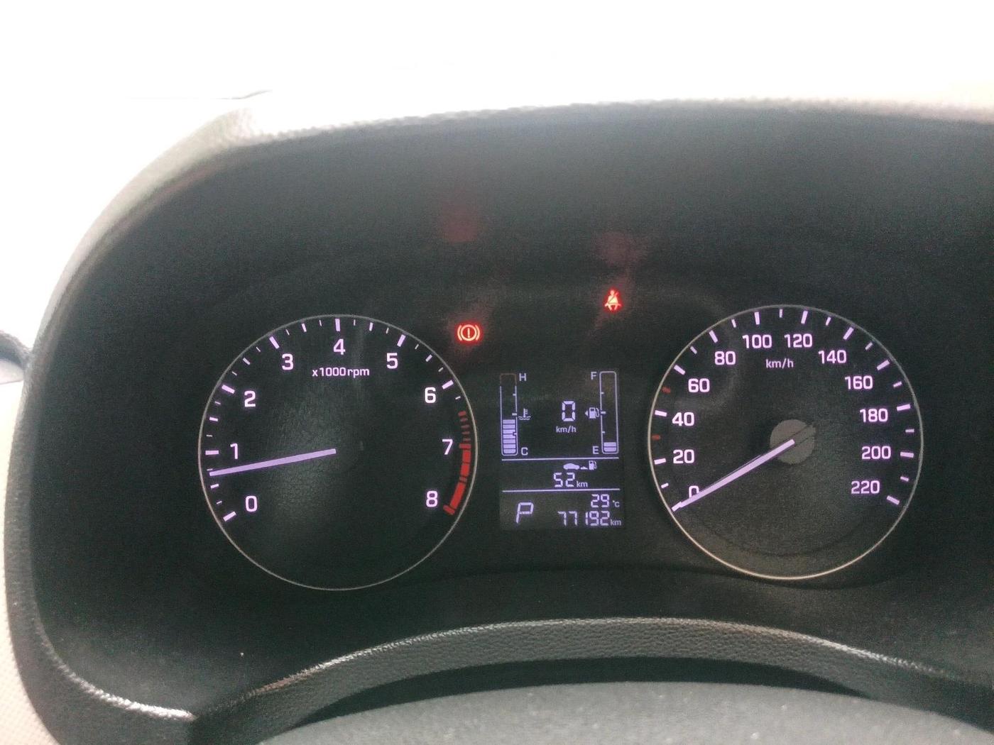 2019 Hyundai Creta SX AT 1.6 PETROL, Petrol, Automatic, 77,192 km, interior