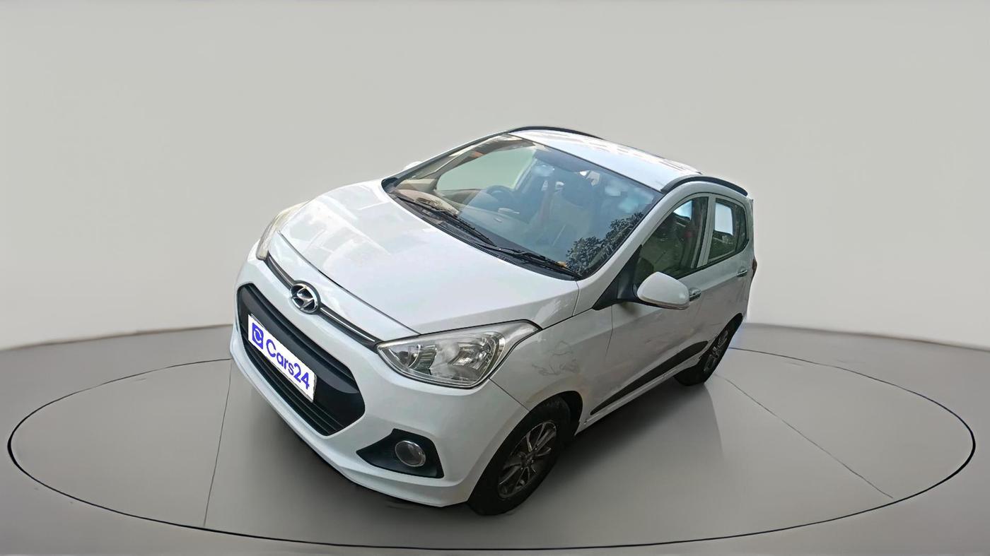 2014 Hyundai Grand i10 ASTA (O) 1.2 KAPPA VTVT, Petrol, Manual, 1,11,875 km, exterior