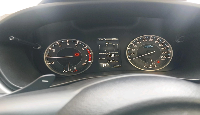 2024 Maruti FRONX ALPHA 1.0L TURBO 6 AT, Petrol, Automatic, 20,384 km, interior