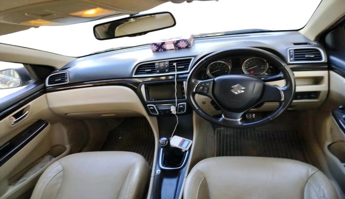 2017 Maruti Ciaz ALPHA 1.4 PETROL, Petrol, Manual, 80,736 km, interior