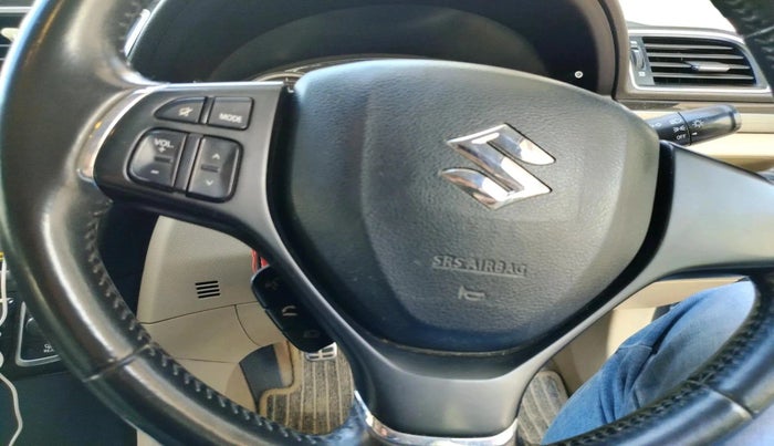 2017 Maruti Ciaz ALPHA 1.4 PETROL, Petrol, Manual, 80,736 km, interior