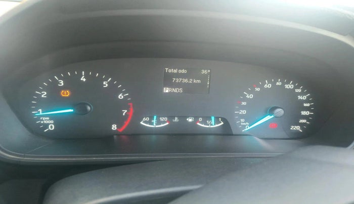 2017 Ford Ecosport TITANIUM + 1.5L PETROL AT, Petrol, Automatic, 73,736 km, interior