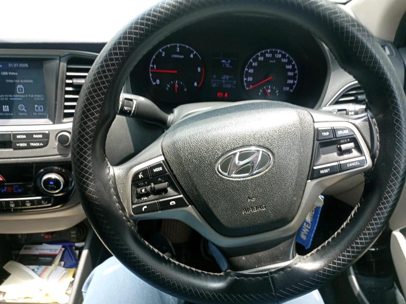 2018 Hyundai Verna 1.6 CRDI SX, Diesel, Manual, 63,581 km, interior