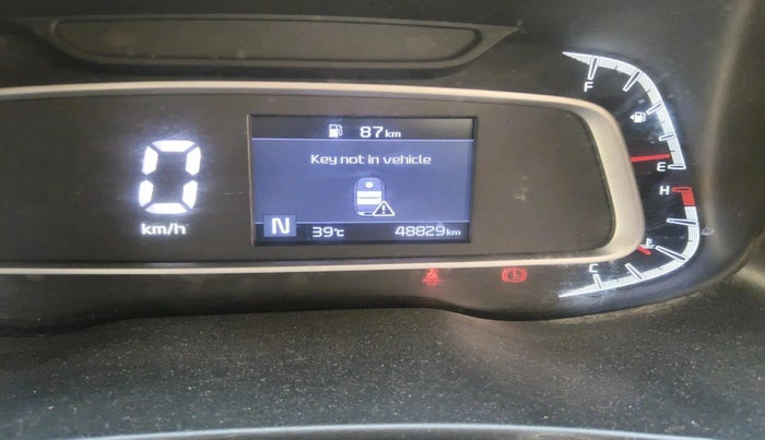 2021 KIA SONET HTX 1.0 IMT, Petrol, Manual, 48,829 km, interior