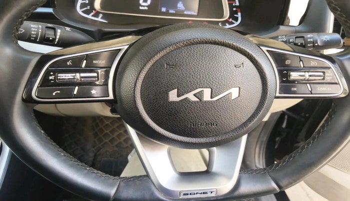 2021 KIA SONET HTX 1.0 IMT, Petrol, Manual, 48,829 km, interior