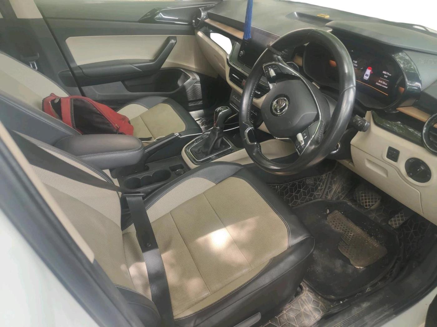 2022 Skoda SLAVIA STYLE 1.0L TSI AT, Petrol, Automatic, 48,614 km, interior
