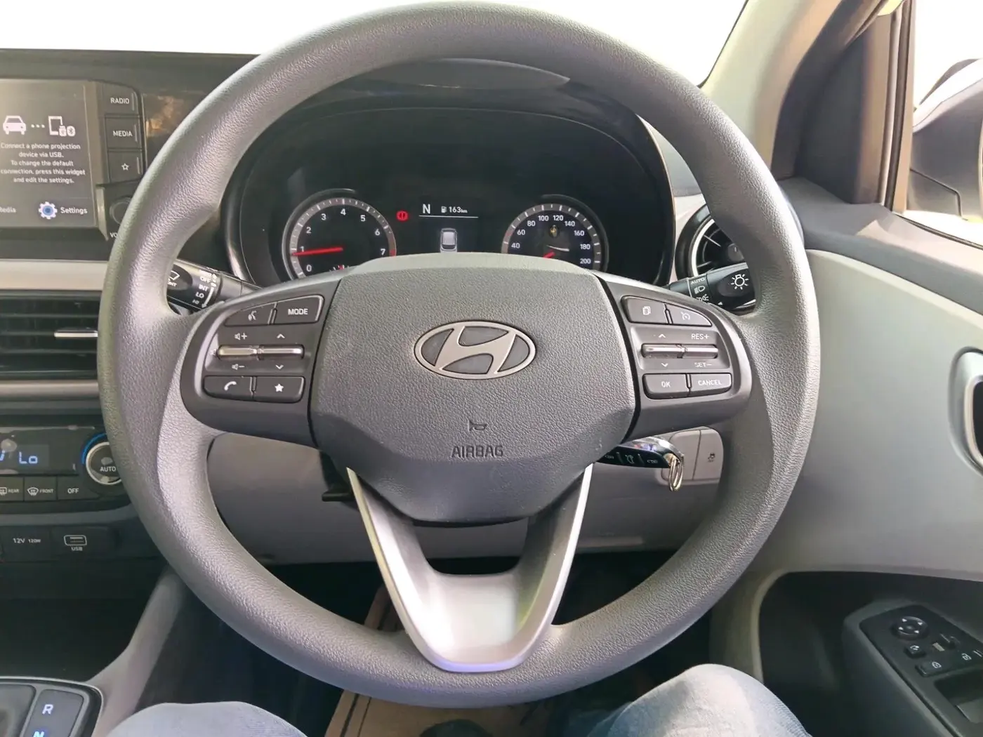 2024 Hyundai GRAND I10 NIOS SPORTZ AMT 1.2 KAPPA VTVT, Petrol, Automatic, 19,412 km, interior
