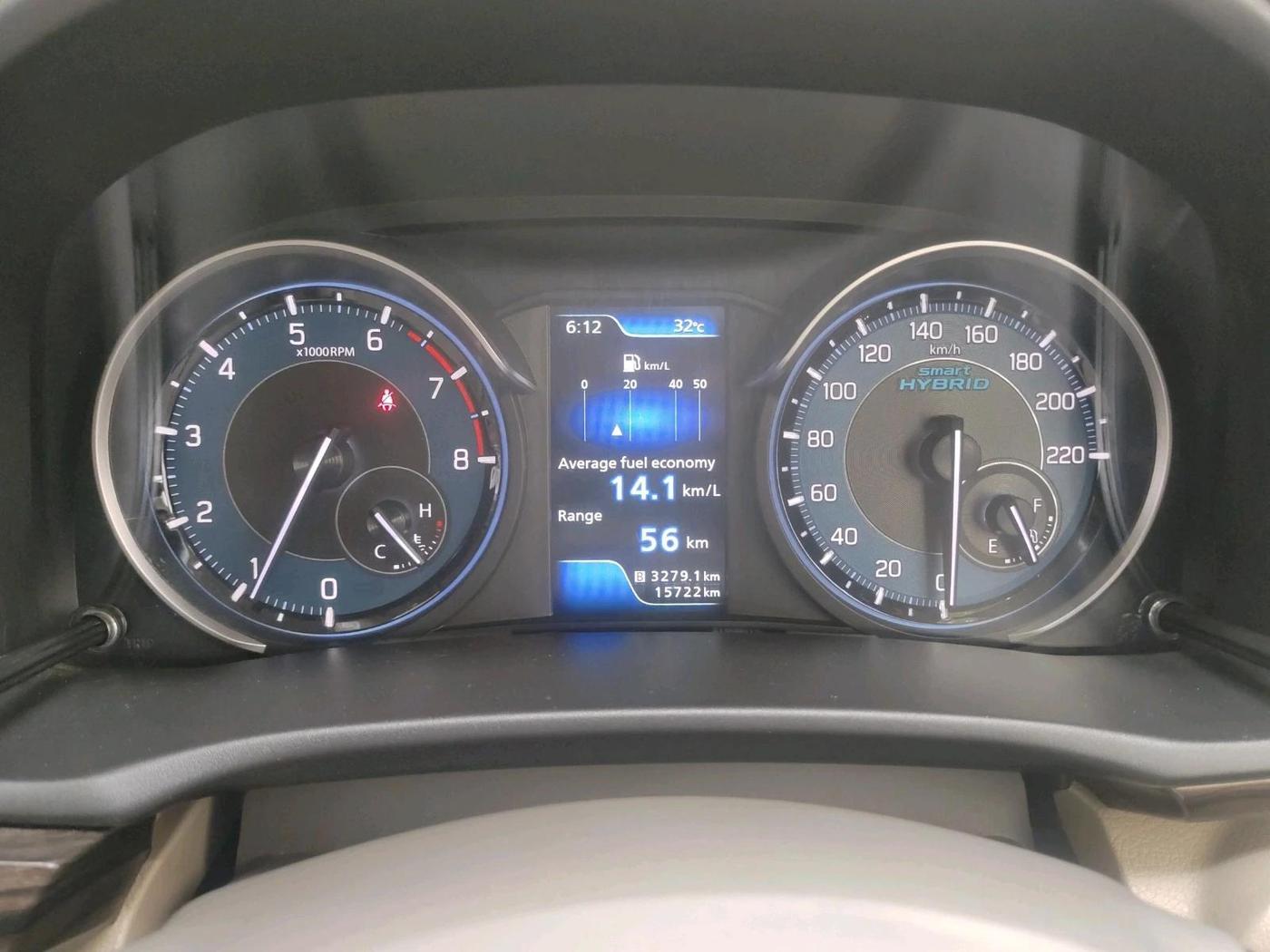 2021 Maruti Ertiga ZXI SHVS, Petrol, Manual, 15,722 km, interior