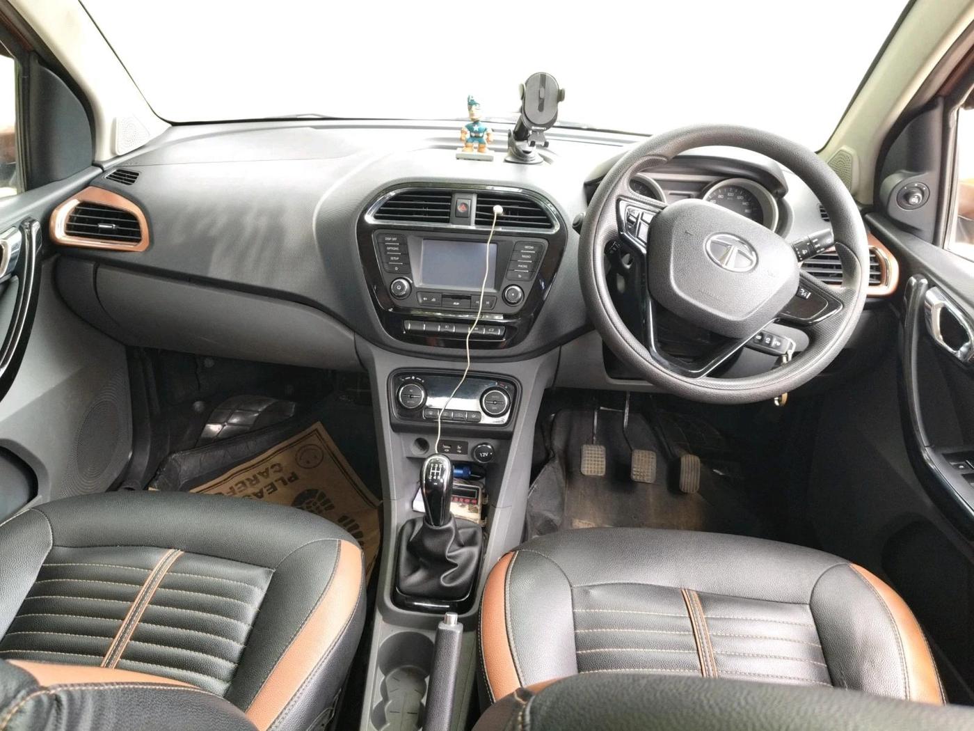 2017 Tata TIGOR XZ (O) PETROL, Petrol, Manual, 95,683 km, interior