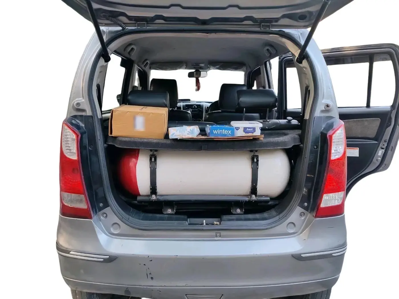 2013 Maruti Wagon R 1.0 LXI CNG, CNG, Manual, 1,06,066 km, exterior