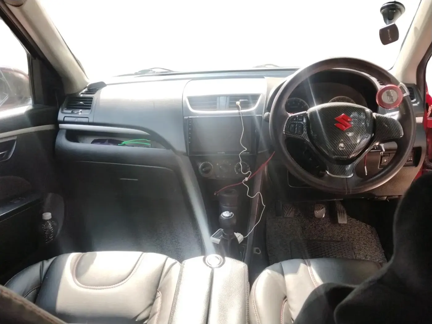 2012 Maruti Swift VXI, CNG, Manual, 89,000 km, interior