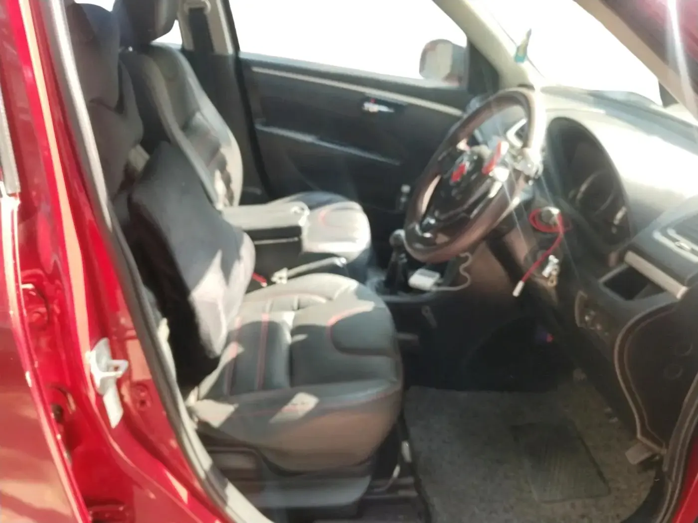 2012 Maruti Swift VXI, CNG, Manual, 89,000 km, interior