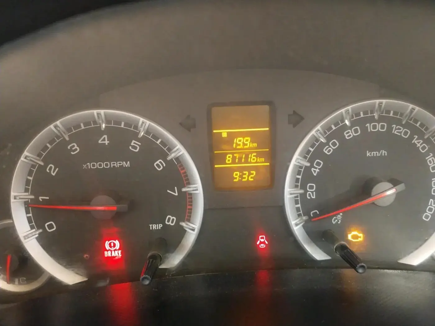 2012 Maruti Swift VXI, CNG, Manual, 89,000 km, interior