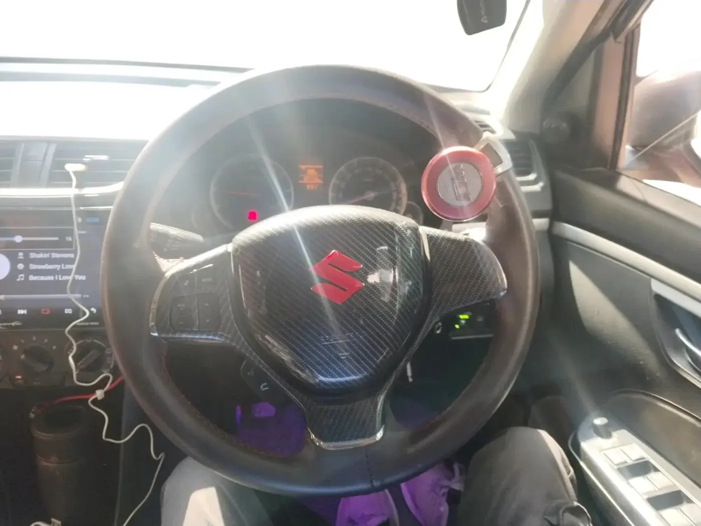 2012 Maruti Swift VXI, CNG, Manual, 89,000 km, interior