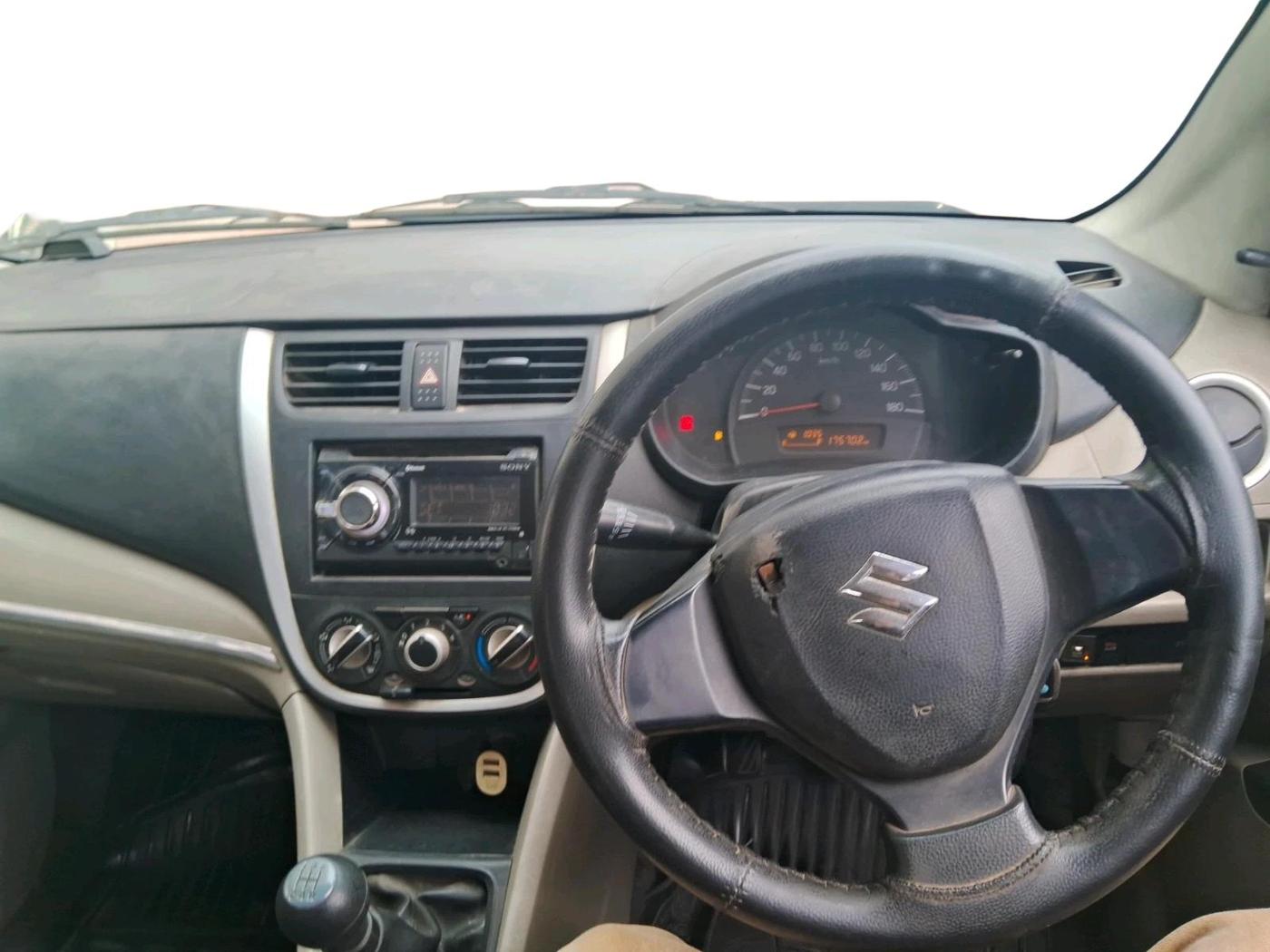 2015 Maruti Celerio VXI, CNG, Manual, 1,75,702 km, interior
