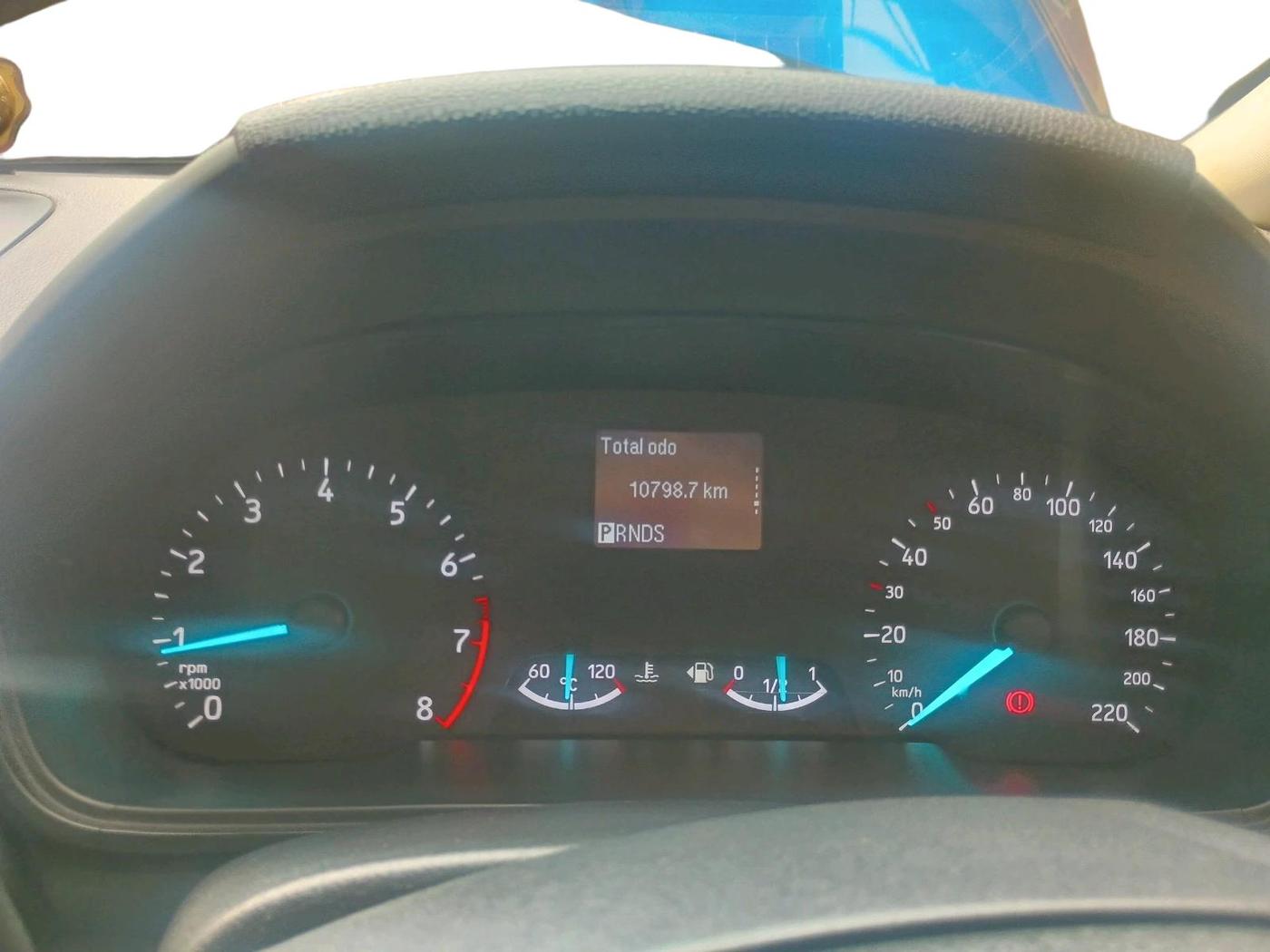 2018 Ford Ecosport TITANIUM + 1.5L PETROL AT, Petrol, Automatic, 10,798 km, interior