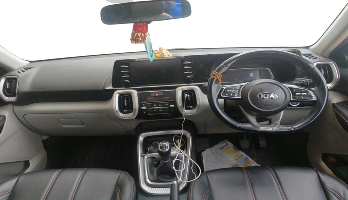 2020 KIA SONET HTX 1.0 IMT, Petrol, Manual, 83,401 km, interior