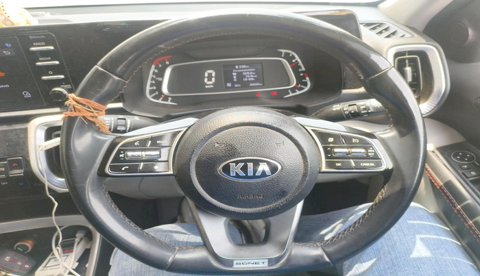 2020 KIA SONET HTX 1.0 IMT, Petrol, Manual, 83,401 km, interior