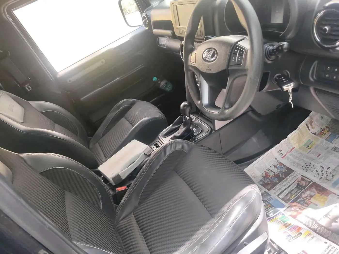 2022 Mahindra Thar LX PETROL HT 4WD AT, Petrol, Automatic, 38,571 km, interior