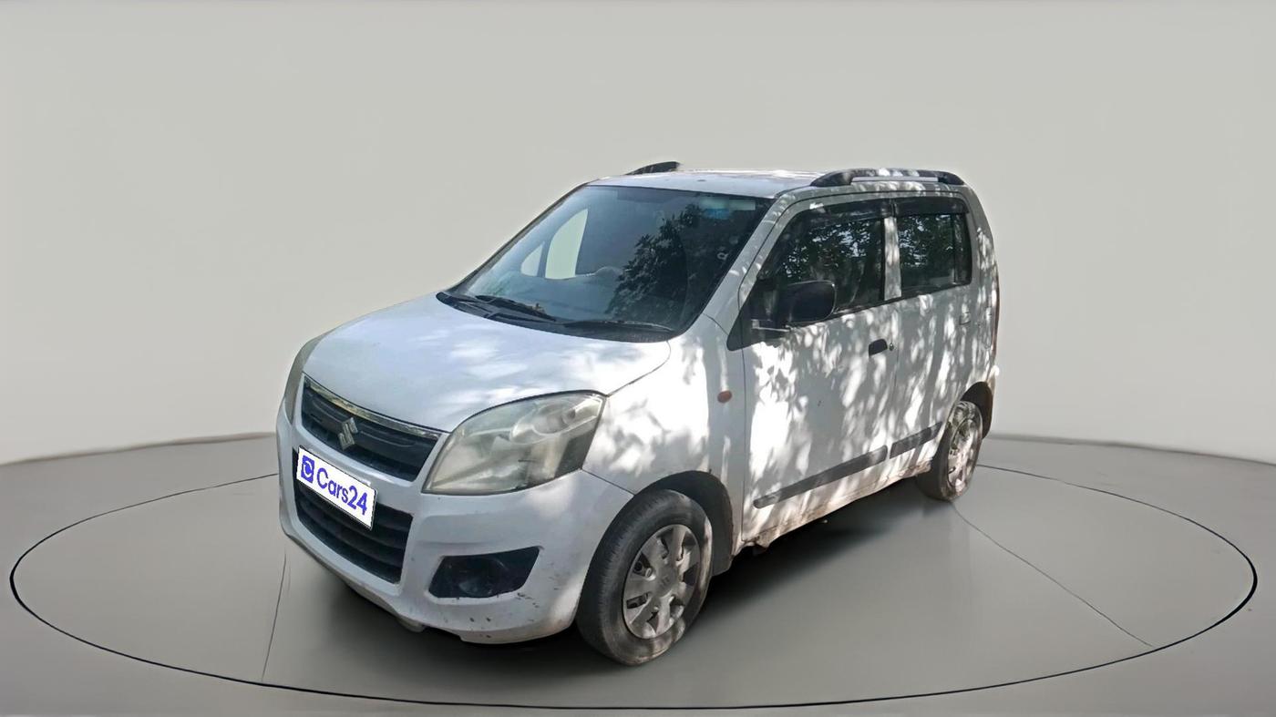 2015 Maruti Wagon R 1.0 LXI CNG, CNG, Manual, 1,21,596 km, exterior