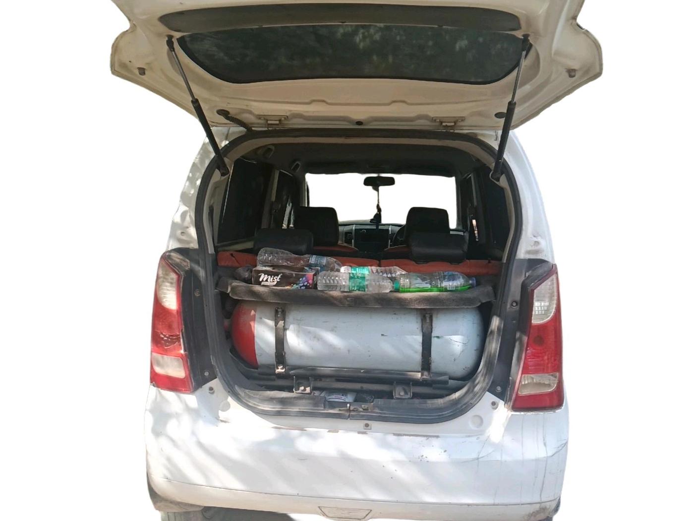 2015 Maruti Wagon R 1.0 LXI CNG, CNG, Manual, 1,21,596 km, exterior