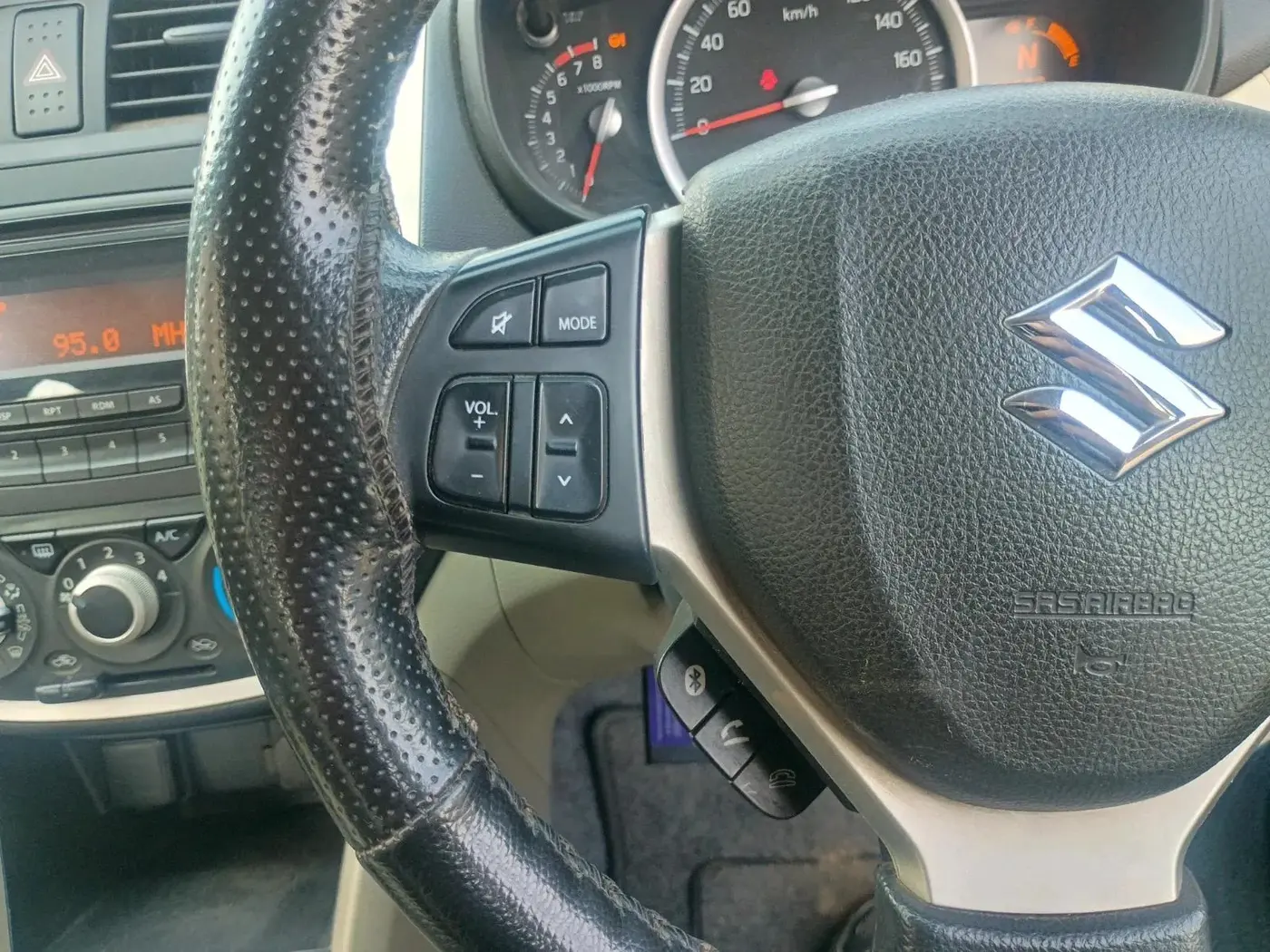 2017 Maruti Celerio ZXI AMT (O), Petrol, Automatic, 76,100 km, interior