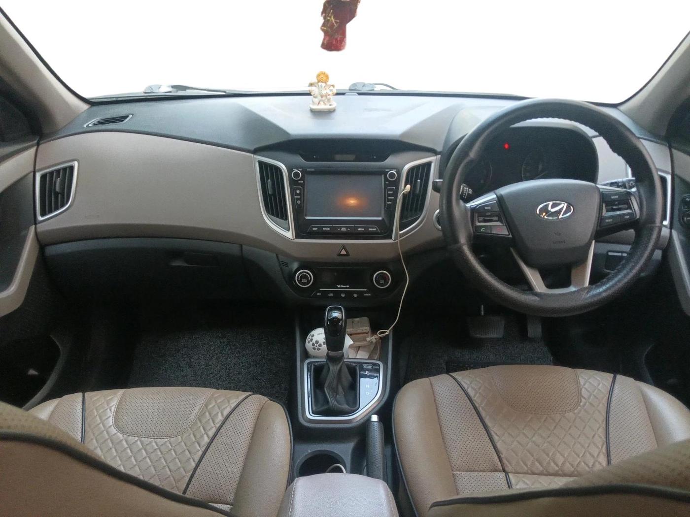 2016 Hyundai Creta SX PLUS AT 1.6 PETROL, Petrol, Automatic, 76,821 km, interior