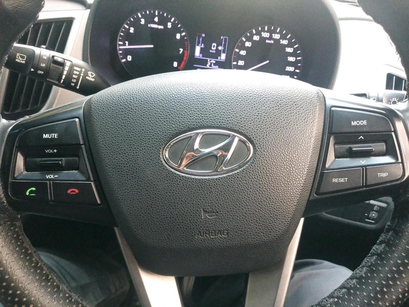 2016 Hyundai Creta SX PLUS AT 1.6 PETROL, Petrol, Automatic, 76,821 km, interior