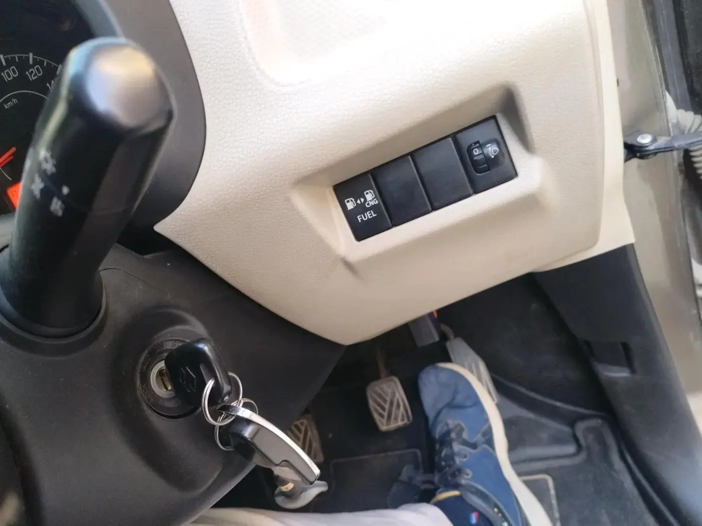 2019 Maruti New Wagon-R LXI CNG 1.0, CNG, Manual, 93,989 km, interior