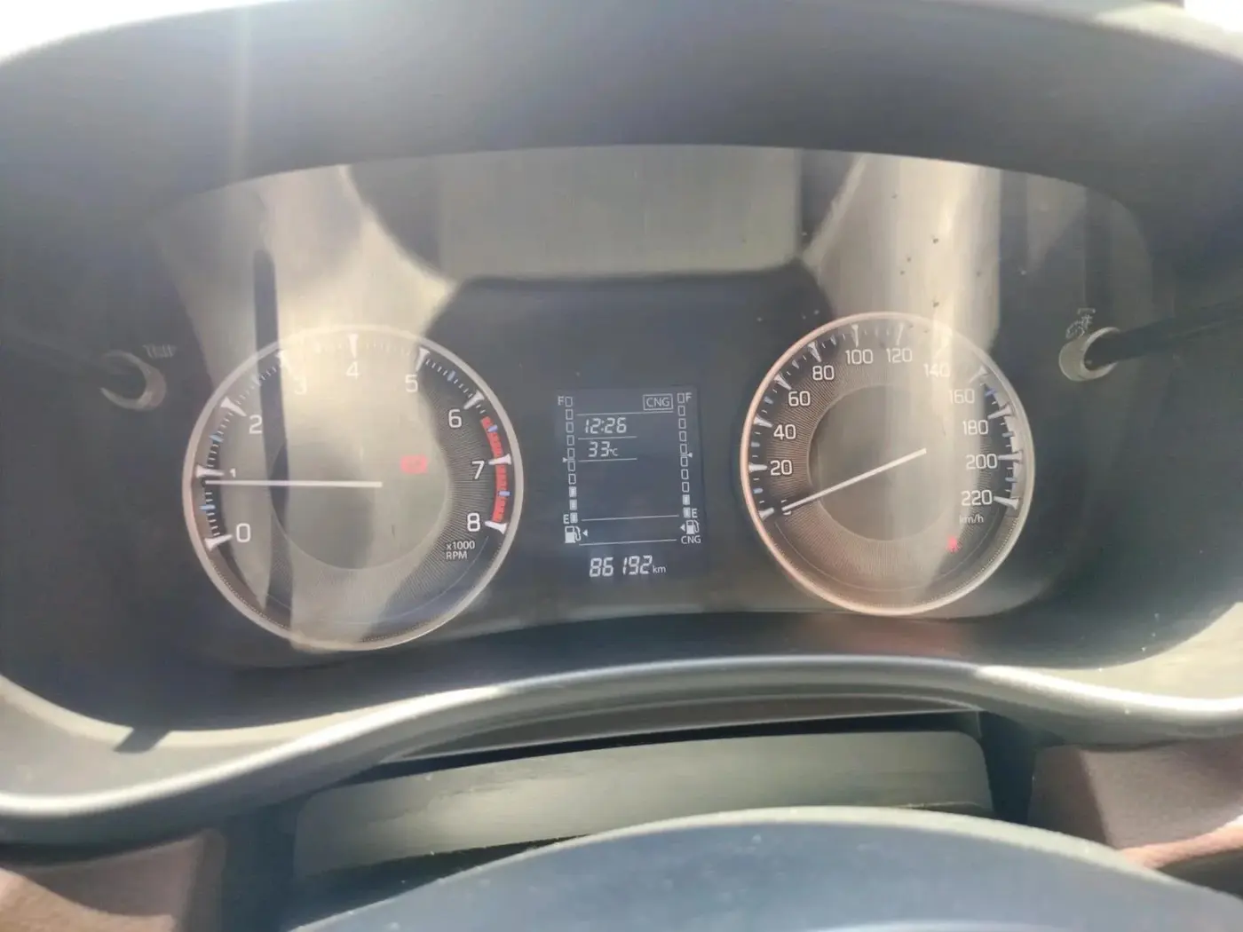 2023 Maruti FRONX DELTA CNG 1.2 MT, CNG, Manual, 86,192 km, interior