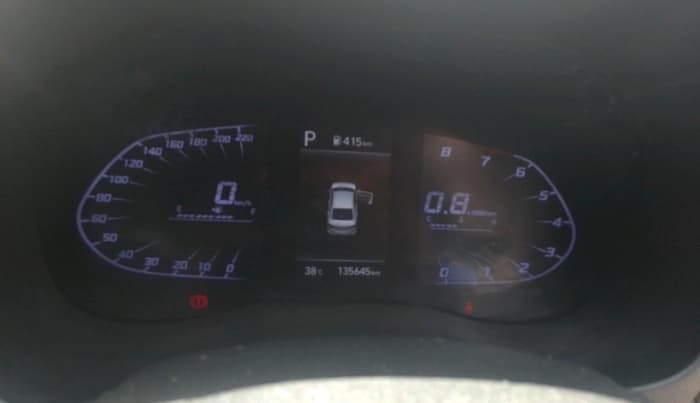 2020 Hyundai Verna SX (O) 1.0 TURBO DCT, Petrol, Automatic, 1,35,645 km, interior
