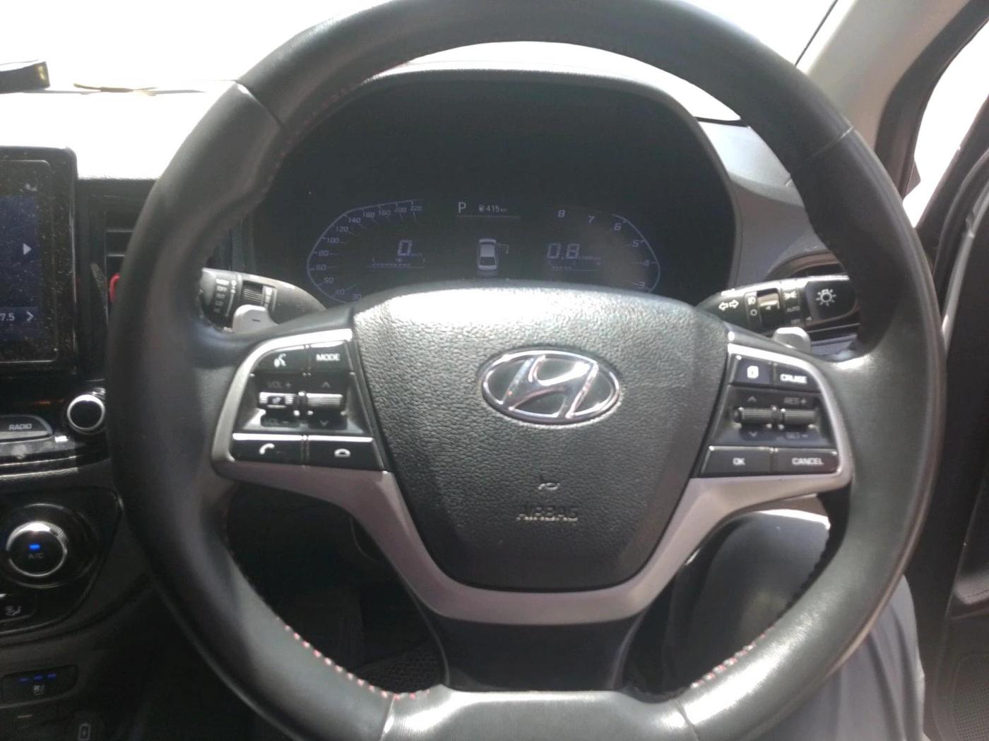 2020 Hyundai Verna SX (O) 1.0 TURBO DCT, Petrol, Automatic, 1,35,645 km, interior