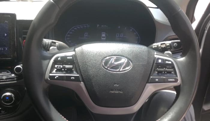2020 Hyundai Verna SX (O) 1.0 TURBO DCT, Petrol, Automatic, 1,35,645 km, interior