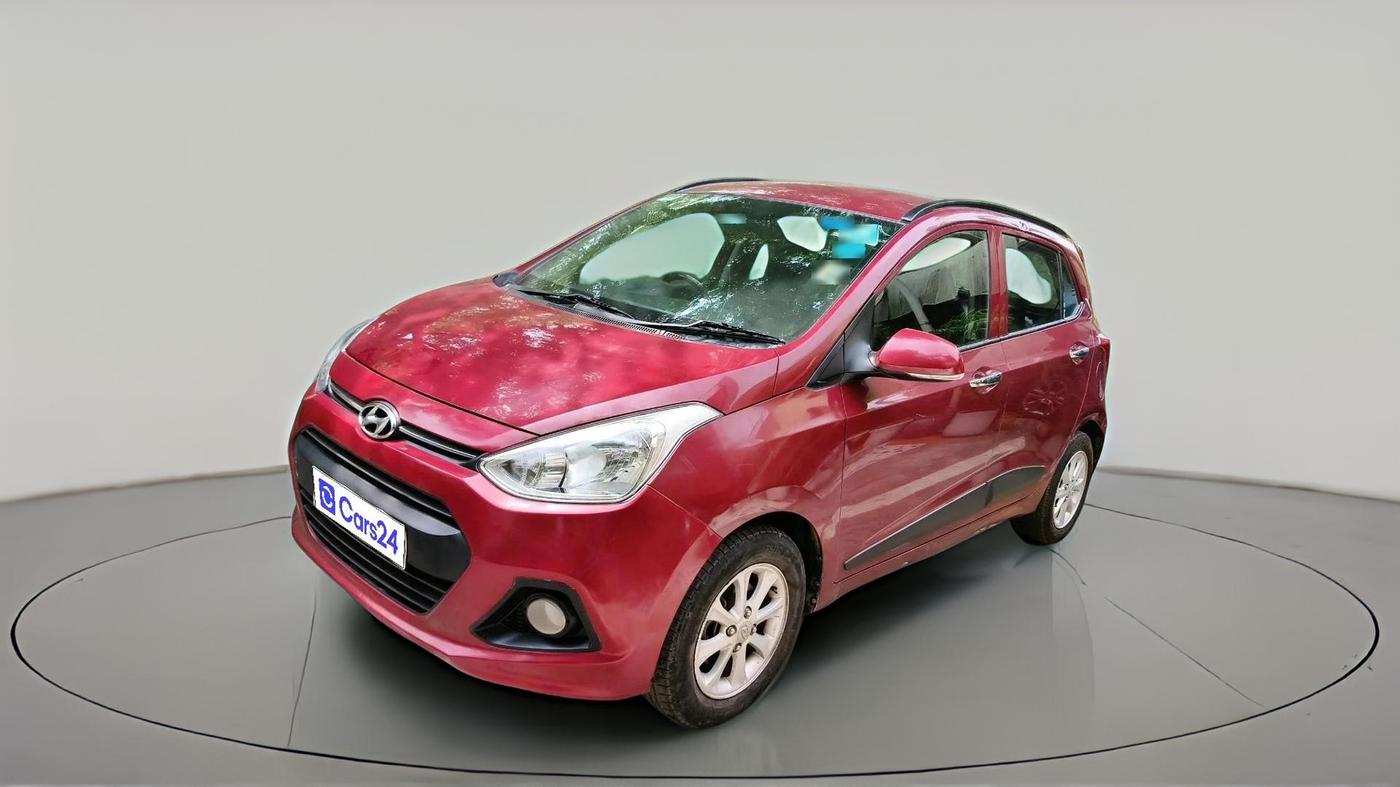 2014 Hyundai Grand i10 ASTA AT 1.2 KAPPA VTVT, Petrol, Automatic, 62,328 km, exterior