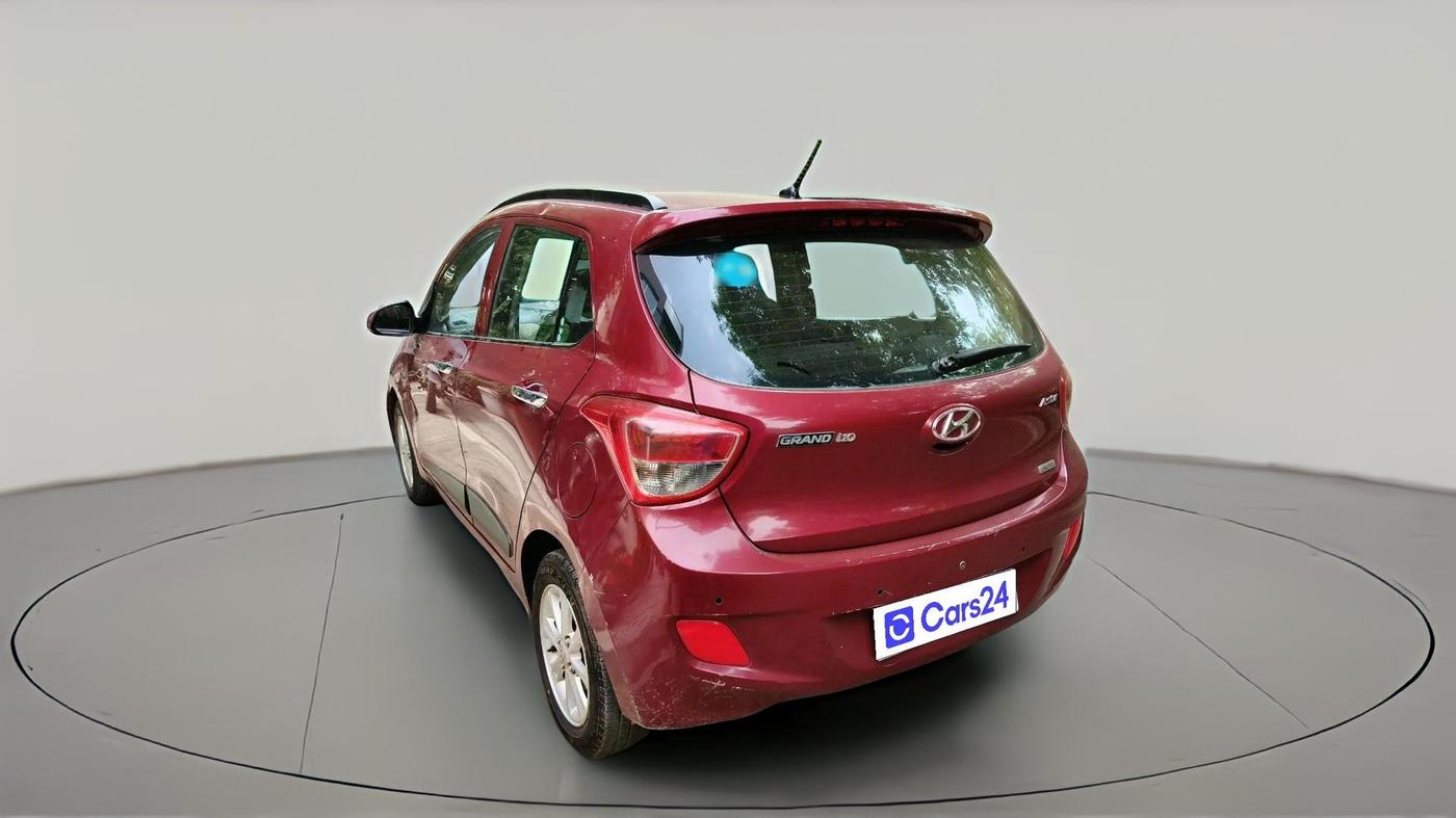 2014 Hyundai Grand i10 ASTA AT 1.2 KAPPA VTVT, Petrol, Automatic, 62,328 km, exterior