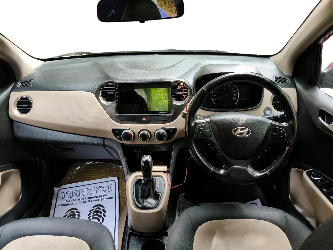 2014 Hyundai Grand i10 ASTA AT 1.2 KAPPA VTVT, Petrol, Automatic, 62,328 km, interior